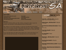 Tablet Screenshot of dirtcircuitsa.com